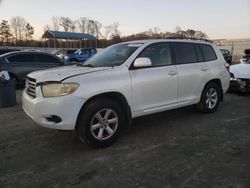 Toyota Highlander salvage cars for sale: 2008 Toyota Highlander