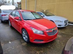 Chevrolet salvage cars for sale: 2014 Chevrolet Cruze LT