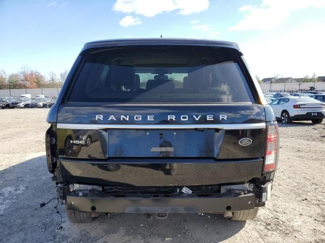 2016 Land Rover Range Rover HSE