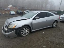 Honda Accord salvage cars for sale: 2007 Honda Accord EX