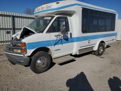 Chevrolet Express salvage cars for sale: 2001 Chevrolet Express Cutaway G3500