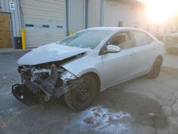 Salvage cars for sale from Copart York Haven, PA: 2017 Toyota Corolla L