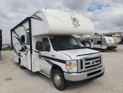 Camiones salvage para piezas a la venta en subasta: 2020 Ford Econoline E350 Super Duty Cutaway Van