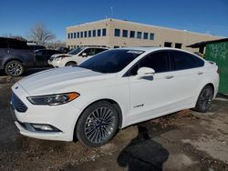 Salvage cars for sale from Copart Littleton, CO: 2017 Ford Fusion Titanium HEV