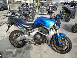 Salvage cars for sale from Copart Wilmington, CA: 2009 Kawasaki LE650 A