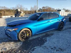 Salvage cars for sale from Copart Cartersville, GA: 2021 Alfa Romeo Giulia TI