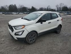 Ford Ecosport salvage cars for sale: 2018 Ford Ecosport S