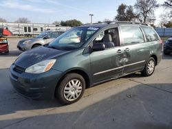 Toyota Sienna ce salvage cars for sale: 2004 Toyota Sienna CE