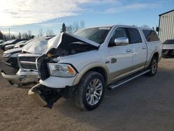 Dodge 1500 salvage cars for sale: 2016 Dodge RAM 1500 Longhorn