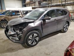 Honda Vehiculos salvage en venta: 2016 Honda CR-V Touring