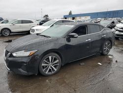 Nissan Maxima salvage cars for sale: 2020 Nissan Maxima SL