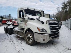 Salvage trucks for sale at West Warren, MA auction: 2021 Freightliner Cascadia 1