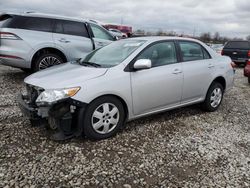 Toyota Corolla salvage cars for sale: 2011 Toyota Corolla Base