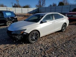 Salvage cars for sale from Copart Oklahoma City, OK: 2017 Toyota Camry XSE