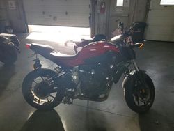 Yamaha fz-07/09 salvage cars for sale: 2015 Yamaha FZ07