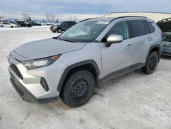 Toyota salvage cars for sale: 2021 Toyota Rav4 LE