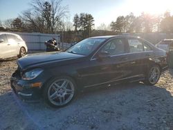 Mercedes-Benz salvage cars for sale: 2013 Mercedes-Benz C 300 4matic