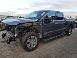 Ford salvage cars for sale: 2021 Ford F150 Supercrew