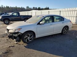 Honda Accord salvage cars for sale: 2016 Honda Accord LX