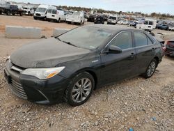 Salvage cars for sale from Copart Oklahoma City, OK: 2017 Toyota Camry Hybrid