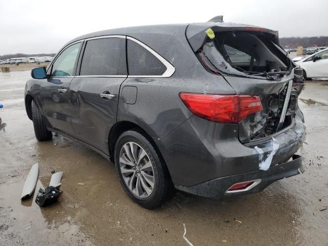 2016 Acura MDX Technology