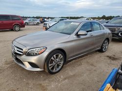 Mercedes-Benz c-Class salvage cars for sale: 2019 Mercedes-Benz C 300 4matic