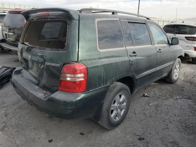 2001 Toyota Highlander