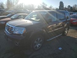 Salvage cars for sale from Copart Portland, OR: 2015 Honda Pilot Touring