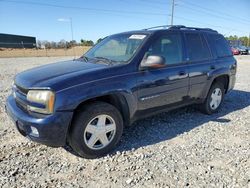 Chevrolet Trailblzr salvage cars for sale: 2002 Chevrolet Trailblazer