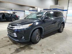 Toyota Highlander salvage cars for sale: 2017 Toyota Highlander SE