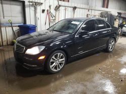 Mercedes-Benz salvage cars for sale: 2013 Mercedes-Benz C 300 4matic