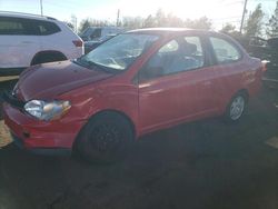 Toyota Echo salvage cars for sale: 2002 Toyota Echo