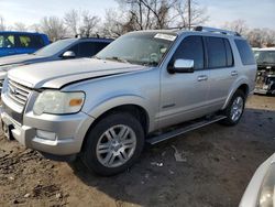 Ford salvage cars for sale: 2008 Ford Explorer Limited