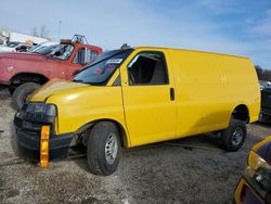 Chevrolet salvage cars for sale: 2021 Chevrolet Express G2500