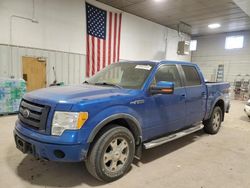 Ford f-150 salvage cars for sale: 2010 Ford F150 Supercrew