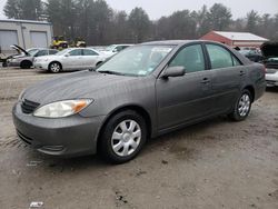 Toyota Camry salvage cars for sale: 2004 Toyota Camry LE