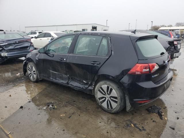 2016 Volkswagen E-GOLF SE