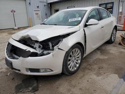 Buick Regal salvage cars for sale: 2012 Buick Regal Premium