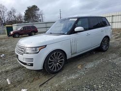 Land Rover salvage cars for sale: 2016 Land Rover Range Rover Supercharged