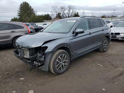 Volkswagen salvage cars for sale: 2021 Volkswagen Tiguan SE