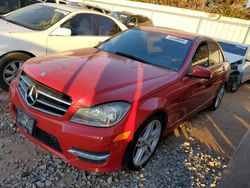 Mercedes-Benz salvage cars for sale: 2014 Mercedes-Benz C 250