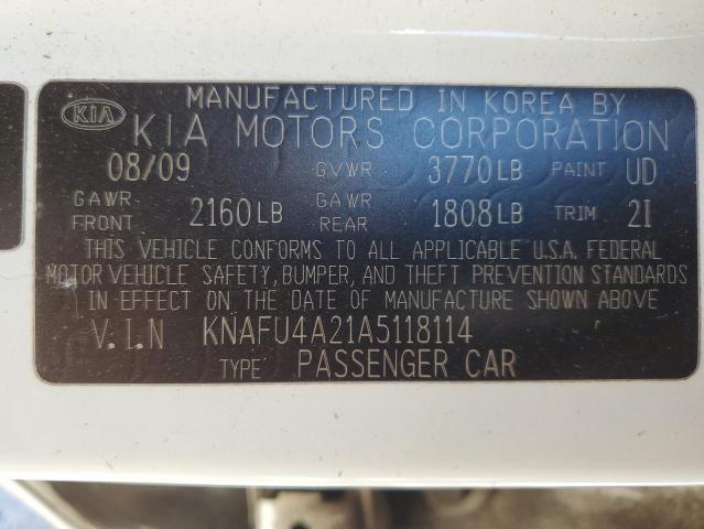 2010 KIA Forte ex