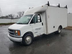 Vehiculos salvage en venta de Copart Glassboro, NJ: 2002 Chevrolet Express G3500