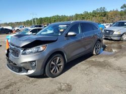 KIA Sorento salvage cars for sale: 2019 KIA Sorento EX