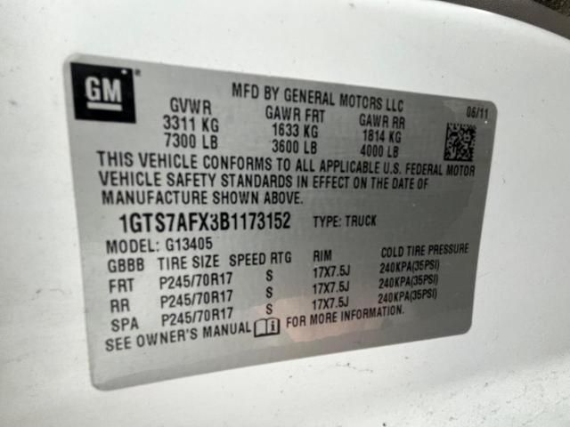 2011 GMC Savana G1500