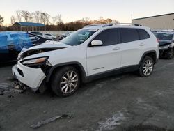 Jeep Grand Cherokee salvage cars for sale: 2016 Jeep Cherokee Limited