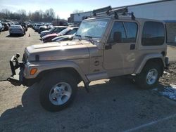 Jeep salvage cars for sale: 1999 Jeep Wrangler / TJ Sahara