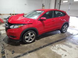 Honda salvage cars for sale: 2017 Honda HR-V LX