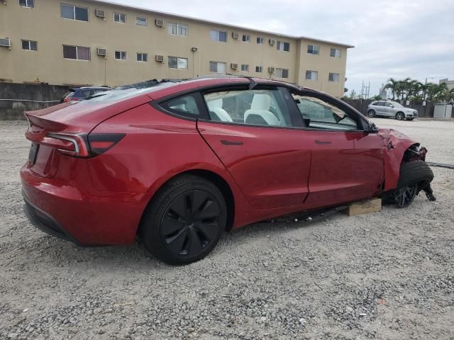 2025 Tesla Model 3