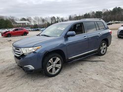 Toyota Highlander salvage cars for sale: 2011 Toyota Highlander Limited